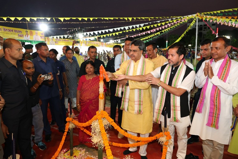 উৎসবের মাধ্যমে জাতি জনজাতির মধ্যে মেলবন্ধন তৈরি হয় : মুখ্যমন্ত্রী 