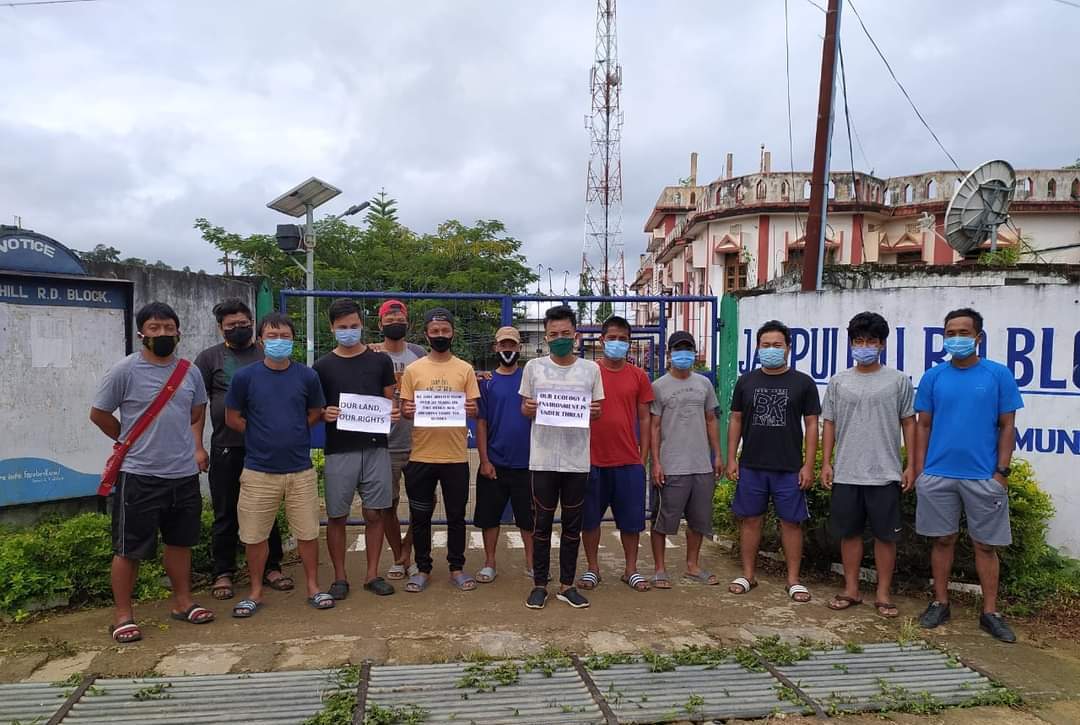 ব্রু শরণার্থী পুনর্বাসনে সরকারি সিদ্ধান্ত অনীহা, কাঞ্চনপুরে ১২ ঘণ্টার বনধ সর্বাত্মক