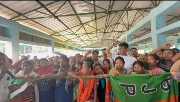 কৃষ্ণপুর বিধানসভায় আরো শক্তি বৃদ্ধি পেল বিজেপির 