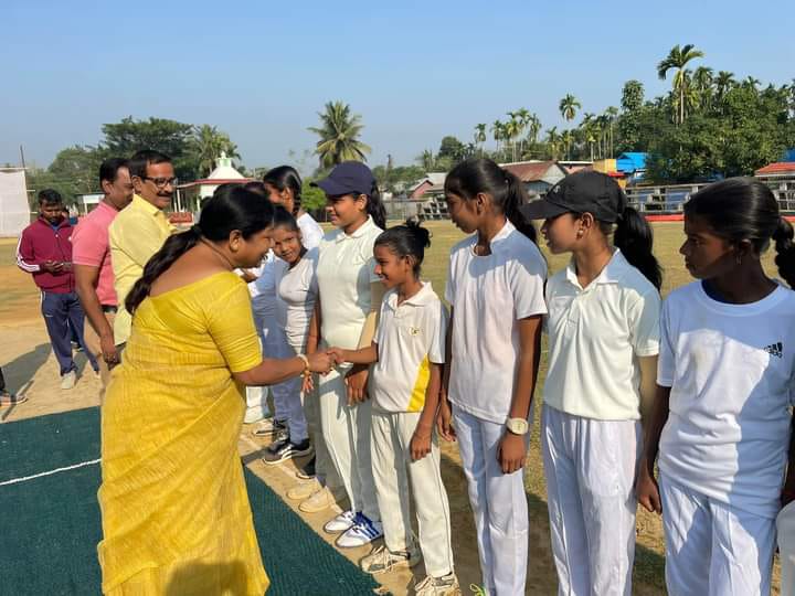 স্কুল ভিত্তিক টুর্নামেন্টে জয়ী তেলিয়ামুড়া দ্বাদশ শ্রেণী বিদ্যালয়