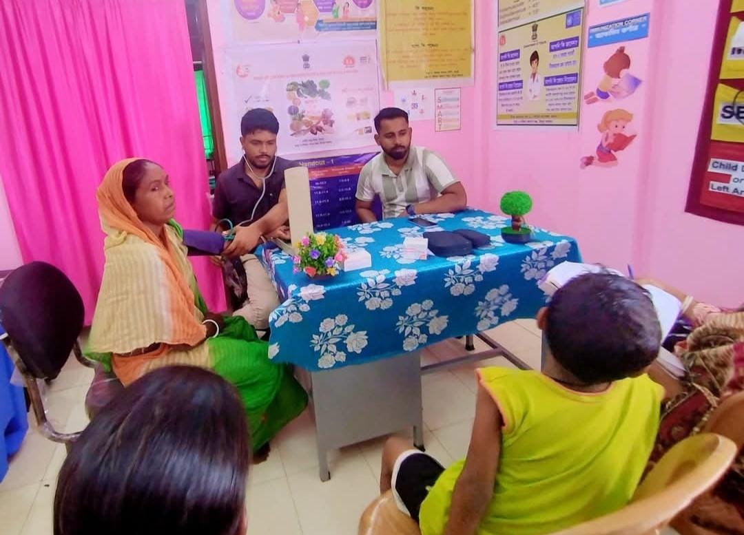 আয়রন স্বল্পতা জনিত সচেতনতা শিবির কৃষ্ণপুরে 