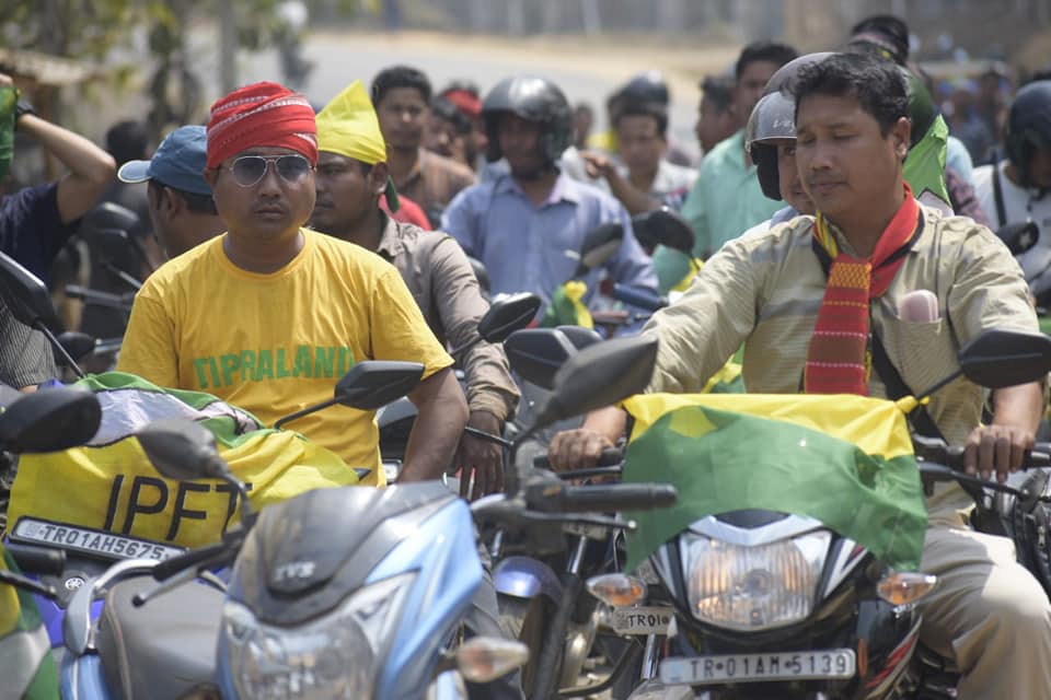 সরকারে থেকে জোট ধর্মের বিপক্ষে আইপিএফটি, নানা গুঞ্জন 