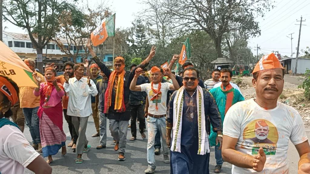 গেরুয়া ময় মুঙ্গিয়াকামি, ব্যাপক উদ্দীপনা তেলিয়ামুড়ায় 