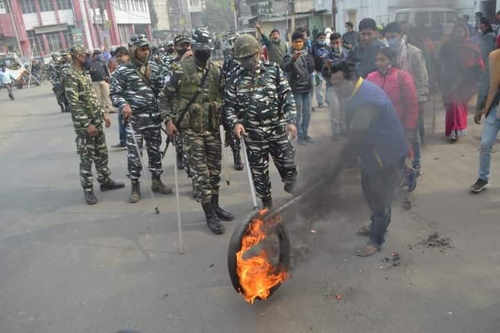 কংগ্রেসের ডাকা বনধে মিশ্র প্রভাব রাজ্যে