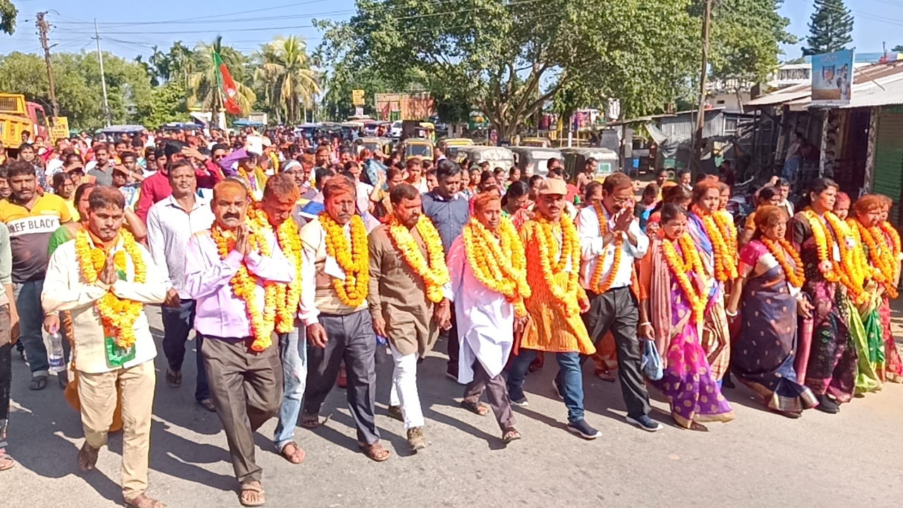 তেলিয়ামুড়ার ১৫টি ওয়ার্ড বিজেপির দখলে