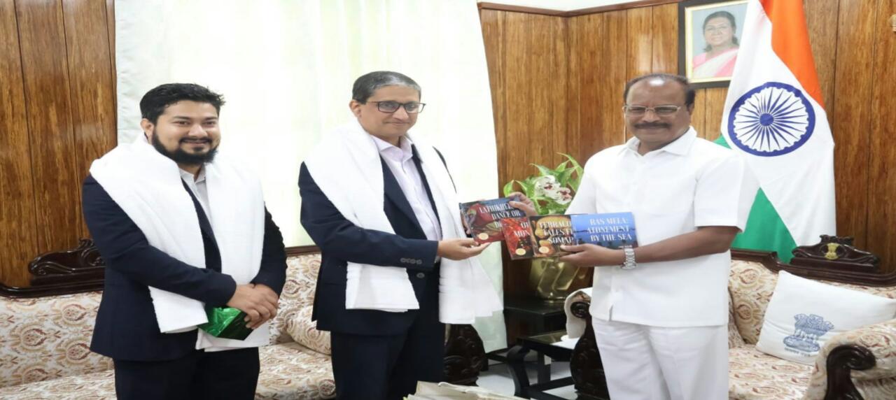 রাজ্যপালের সঙ্গে  বাংলাদেশ হাই কমিশনারের সৌজন্যমূলক সাক্ষাৎ