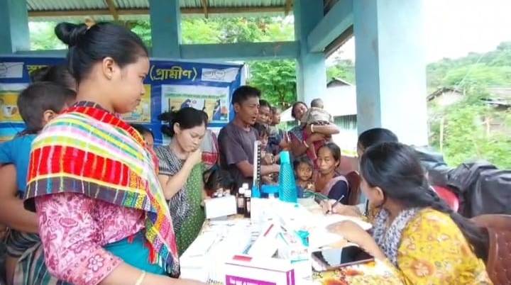 ত্রিপুরা বস্তিতে ম্যালেরিয়া সচেতনতা মূলক কর্মসুচি