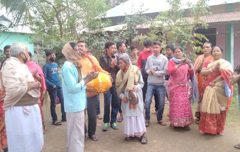 মকর সংক্রান্তিতে নগর হরিনাম সংকীর্তন