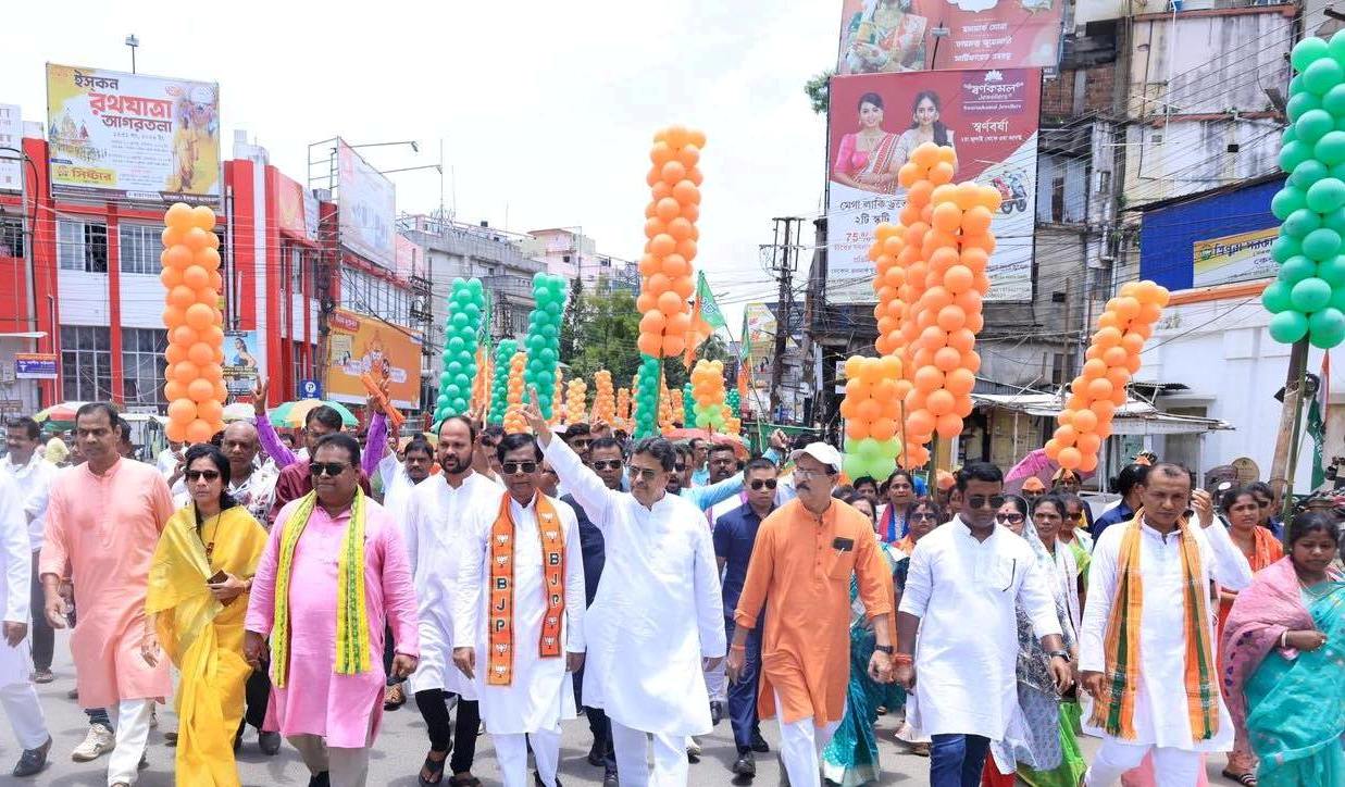 বিজেপির জয় নিয়ে সম্পূর্ণ আশাবাদী মুখ্যমন্ত্রী 