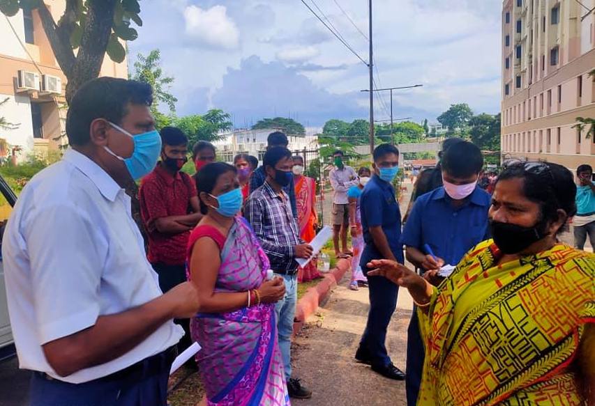 জিবি কোভিড হাসপাতালে যথাযথ রয়েছে পরিষেবা : সাংসদ