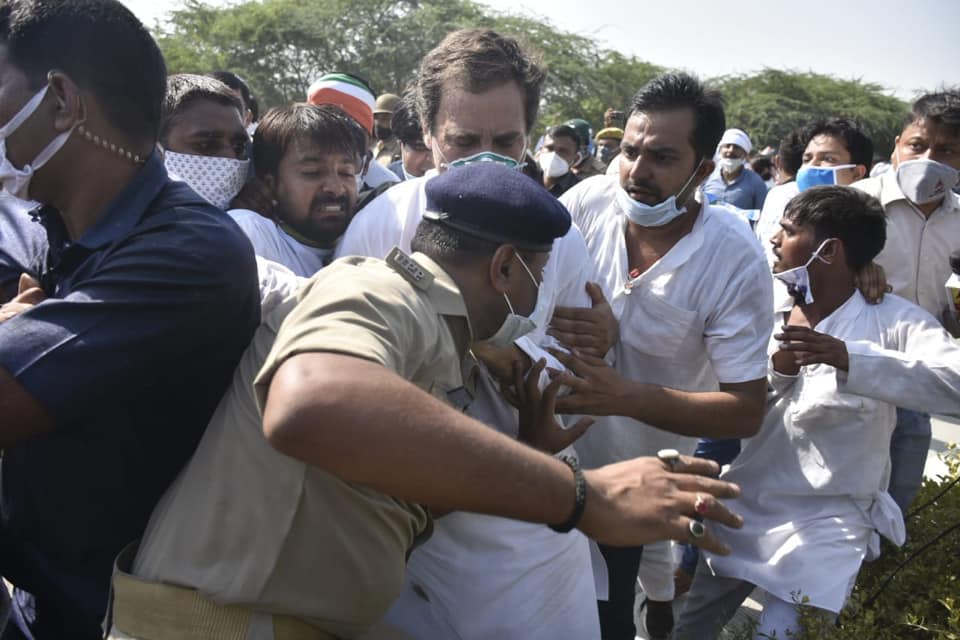 বিরল দৃশ্য, ধস্তাধস্তি, নিগ্রহের শিকার রাহুল