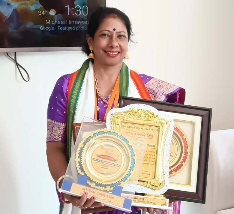 বার্তাবাহক অ্যাওয়ার্ড-এ ভূষিত পূর্ণিমা সেনগুপ্ত