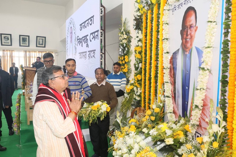 প্রয়াত অধ্যক্ষ বিশ্ববন্ধু সেনের স্মরণে বিধানসভায় শ্রদ্ধাঞ্জলি 