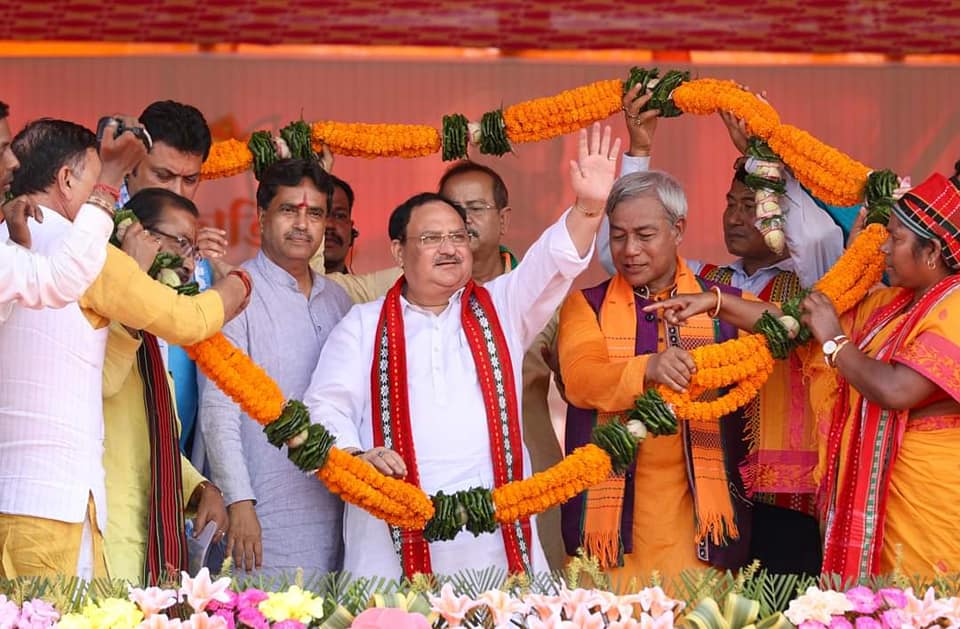 ত্রিপুরার সার্বিক বিকাশে কাজ করছে বিজেপি : নাড্ডা 