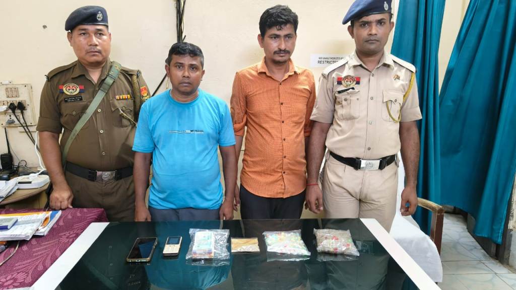হেরোইন সহ দুই কুখ্যাত মাদক কারবারি গ্রেফতার 