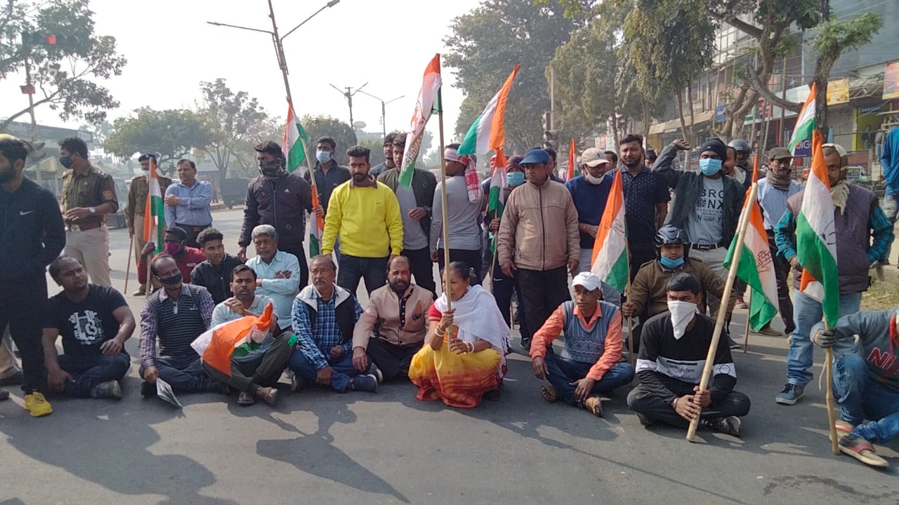 কংগ্রেসের বনধকে ঘিরে উত্তপ্ত তেলিয়ামুড়া