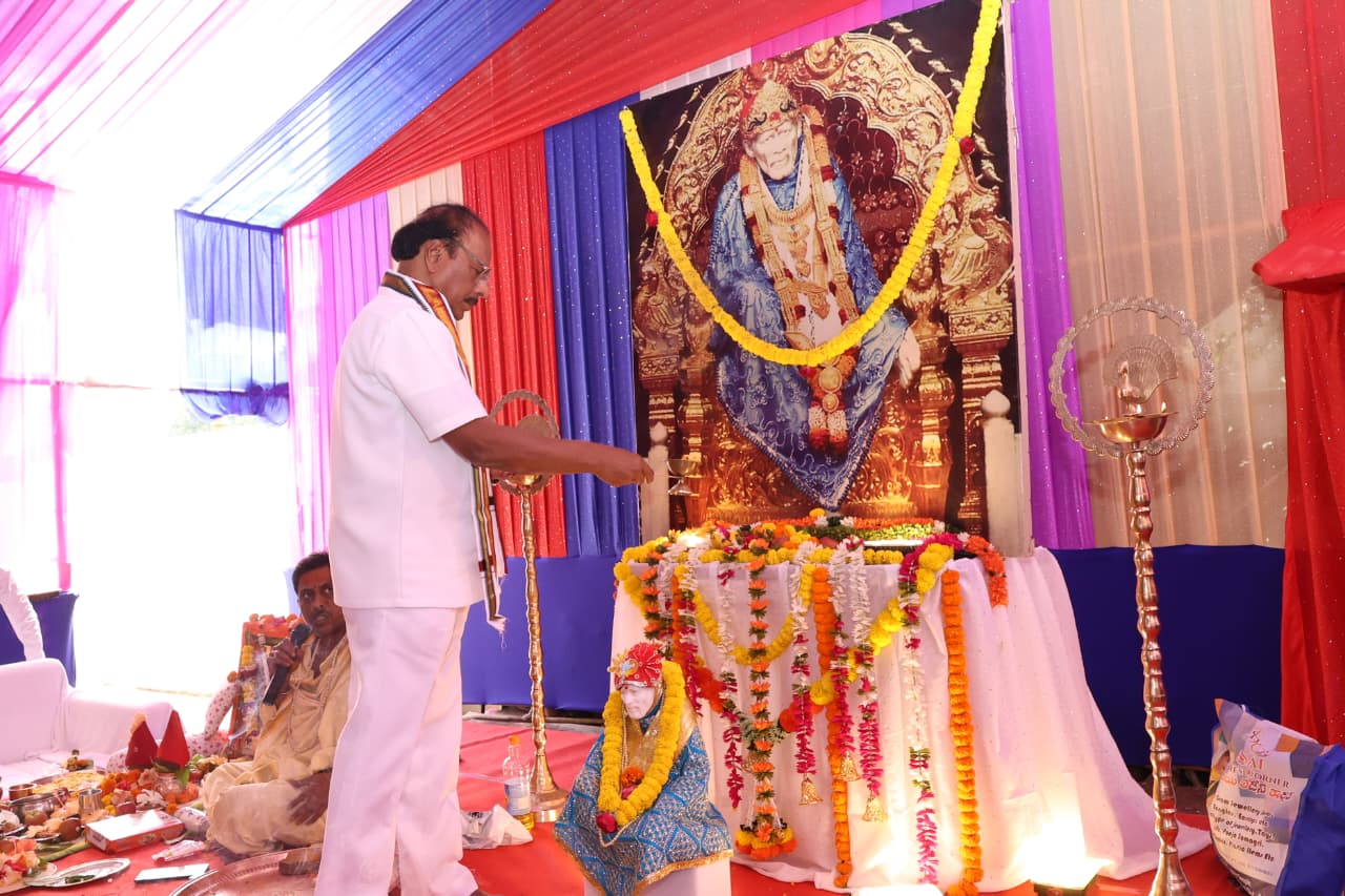 বৈষ্ণবটিলা সিদ্ধি সাইবাবা মন্দিরে রামনবমী উৎসবের উদ্বোধনে রাজ্যপাল