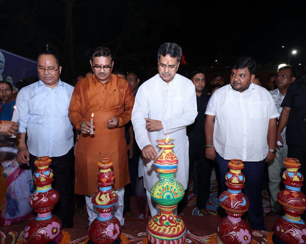 মাতাবাড়িতে আশীর্বাদ কা দিয়া অনুষ্ঠানে মুখ্যমন্ত্রী