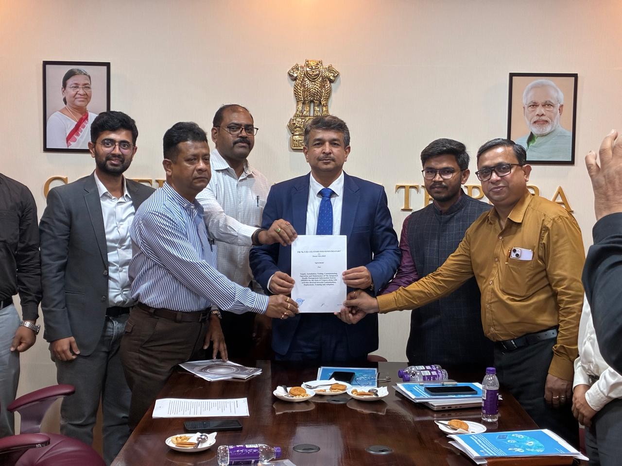 ত্রিপুরায় উন্নত, স্বচ্ছ ও সহজলভ্য স্বাস্থ্য পরিষেবা নিশ্চিত করতে এক নতুন ডিজিটাল বিপ্লব