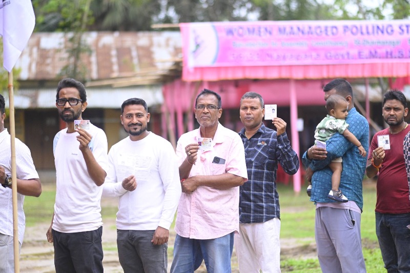 ধর্মনগরে ভোট শান্তিপূর্ণ