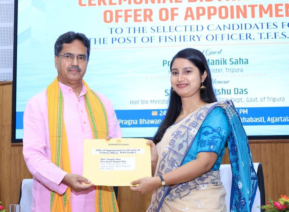 ভালো কিছু করার লক্ষ্য নিয়ে আধিকারিকগণ কাজ করলে নতুন ত্রিপুরা গড়া অসম্ভব নয় : মুখ্যমন্ত্রী