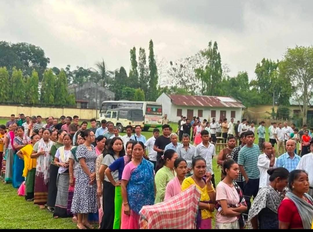 শান্তিতেই ভোট তেলিয়ামুড়ায় 