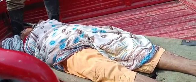 গাড়ির ধাক্কায় মৃত্যু বৃদ্ধার 