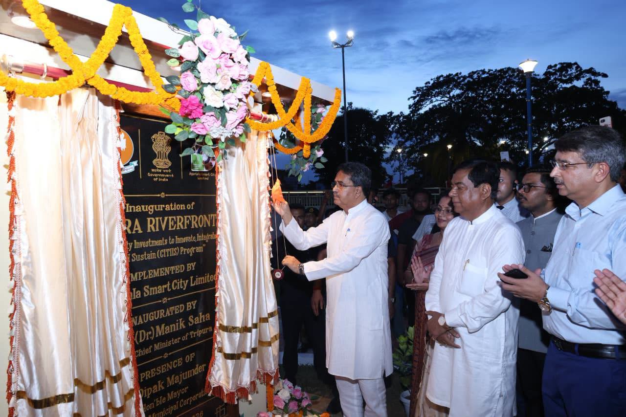 আগরতলাকে আধুনিক ও বাসযোগ্য শহর হিসেবে গড়ে তোলার লক্ষ্যে সরকার কাজ করছে : মুখ্যমন্ত্রী 