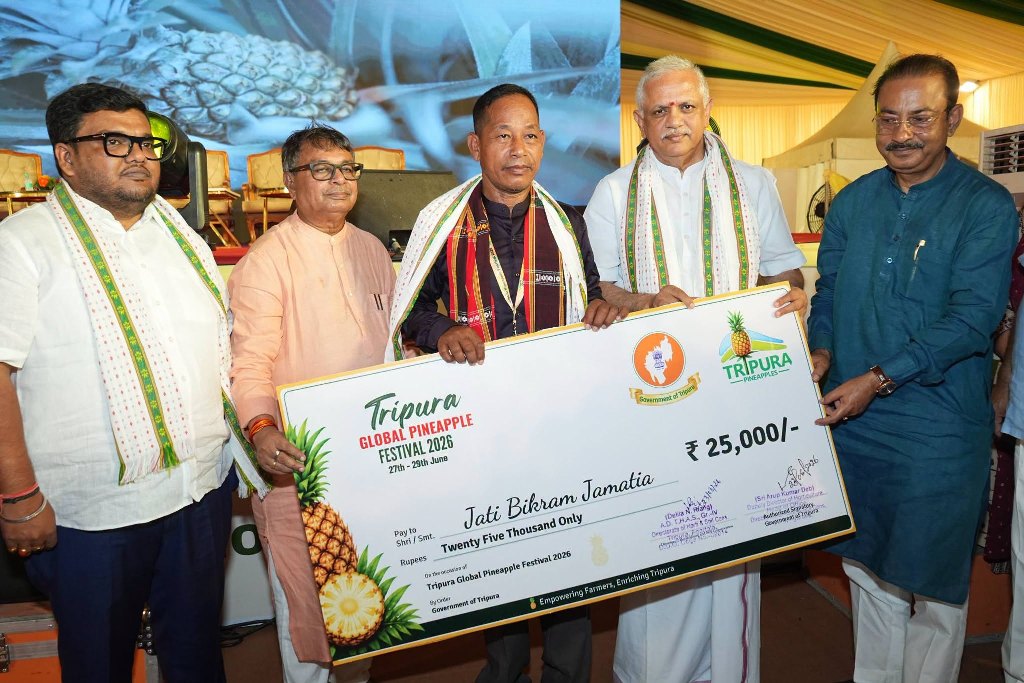 ত্রিপুরা গ্লোবাল পাইনঅ্যাপেল ফেস্টিভ্যাল ২০২৬ সমাপ্ত 