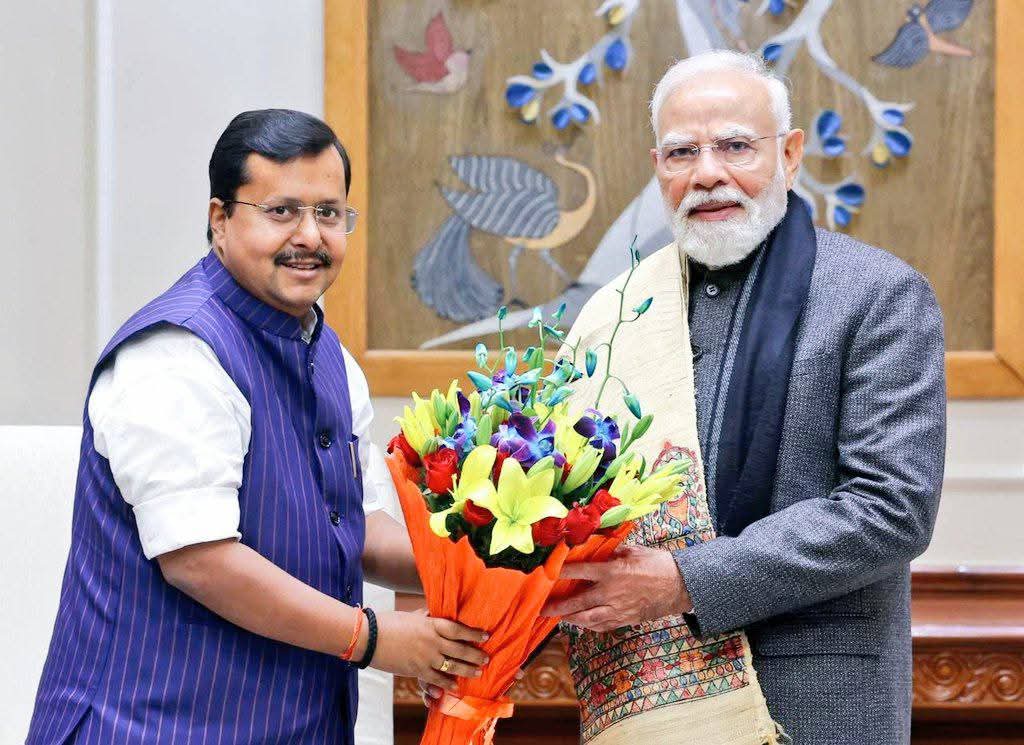 বিজেপির সর্বভারতীয় সভাপতি নির্বাচিত নিতিন নবীন