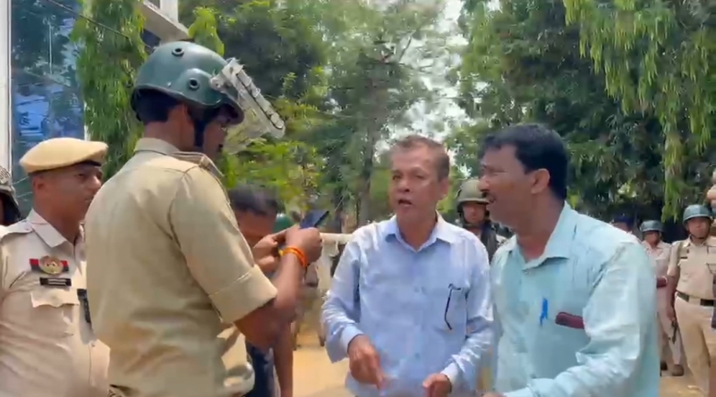 এসপির সাথে তুমুল বাকবিতণ্ডায় জড়ালেন রঞ্জিত